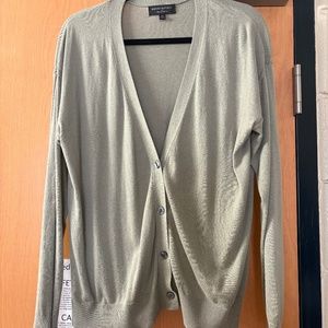 Banana Republic Sage Green Forever Sweater Cardigan Size M